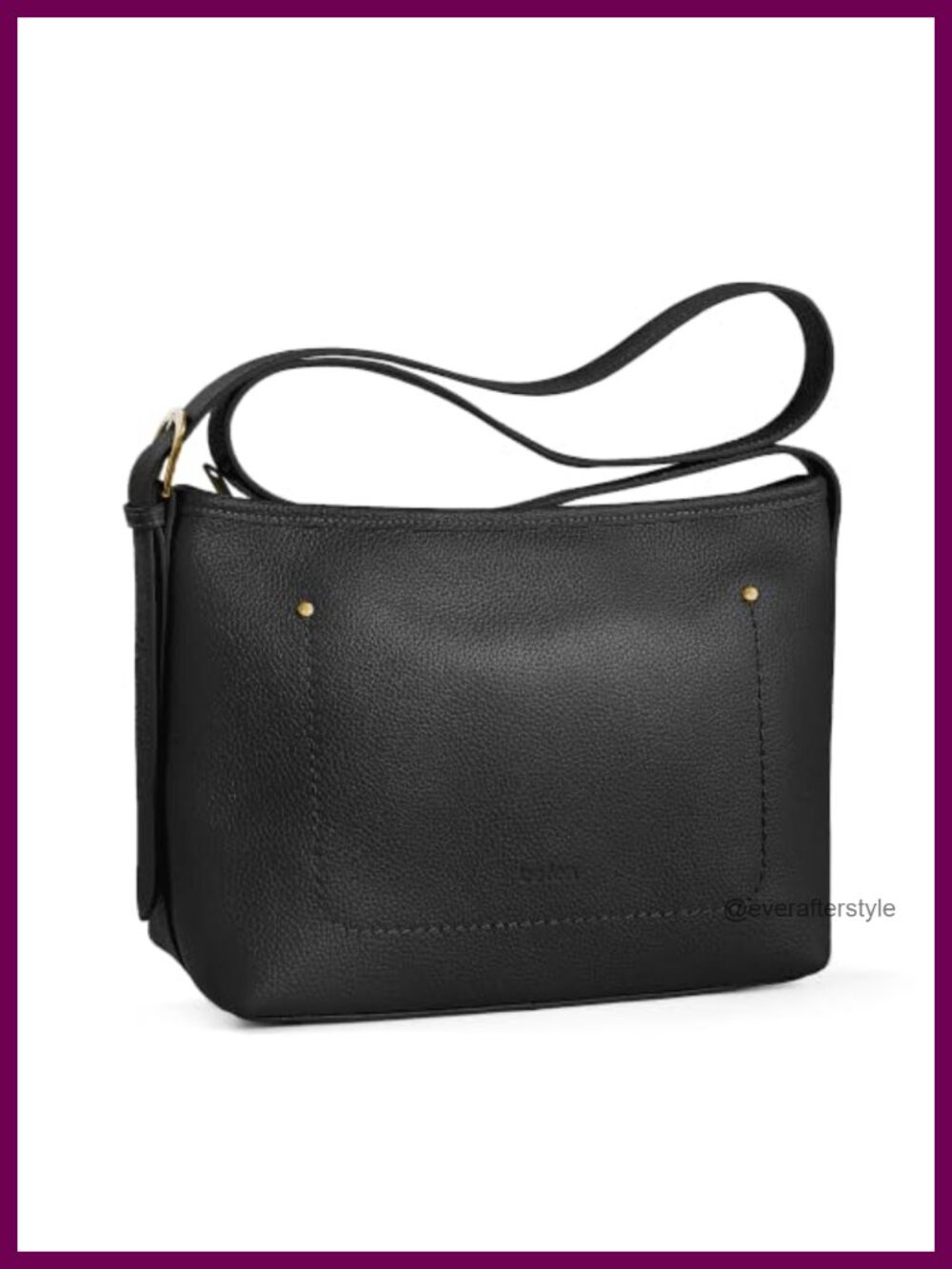 Genuine Leather Crossbody Bag RFID Shoulder Purse Medium Handbag